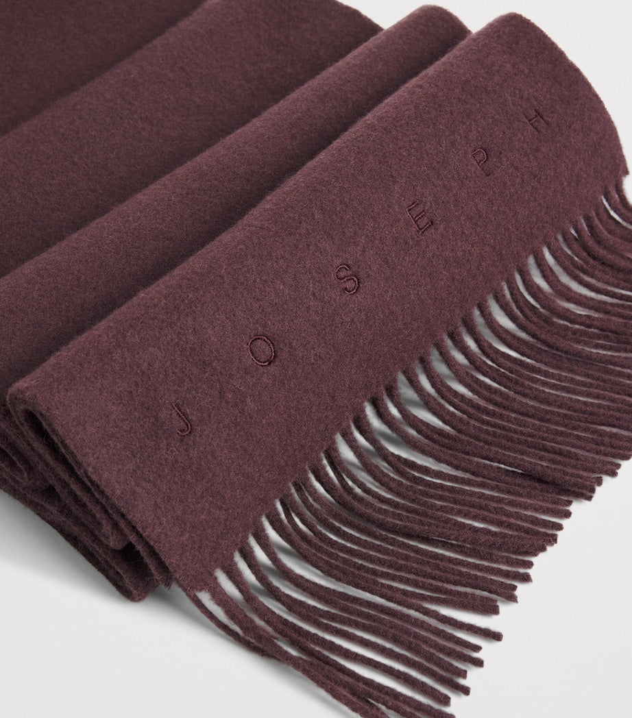 Wool Cecile Scarf MARASCHINO