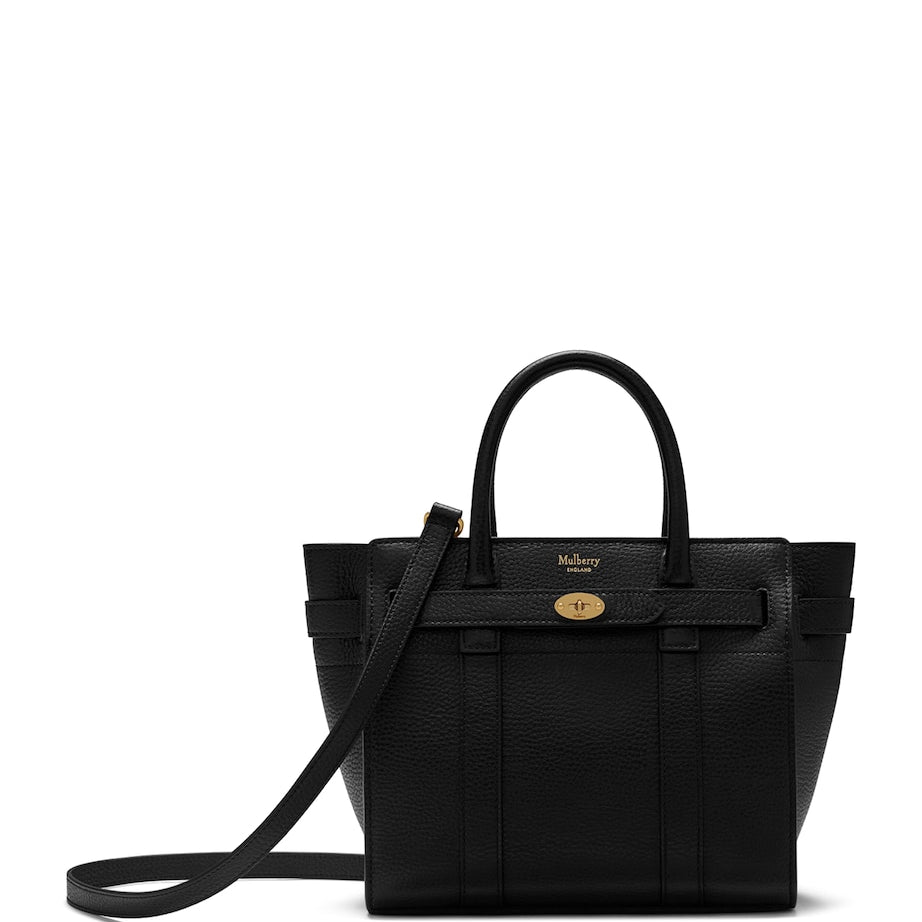 Mulberry Black Mini Bayswater Cross-Body Bag