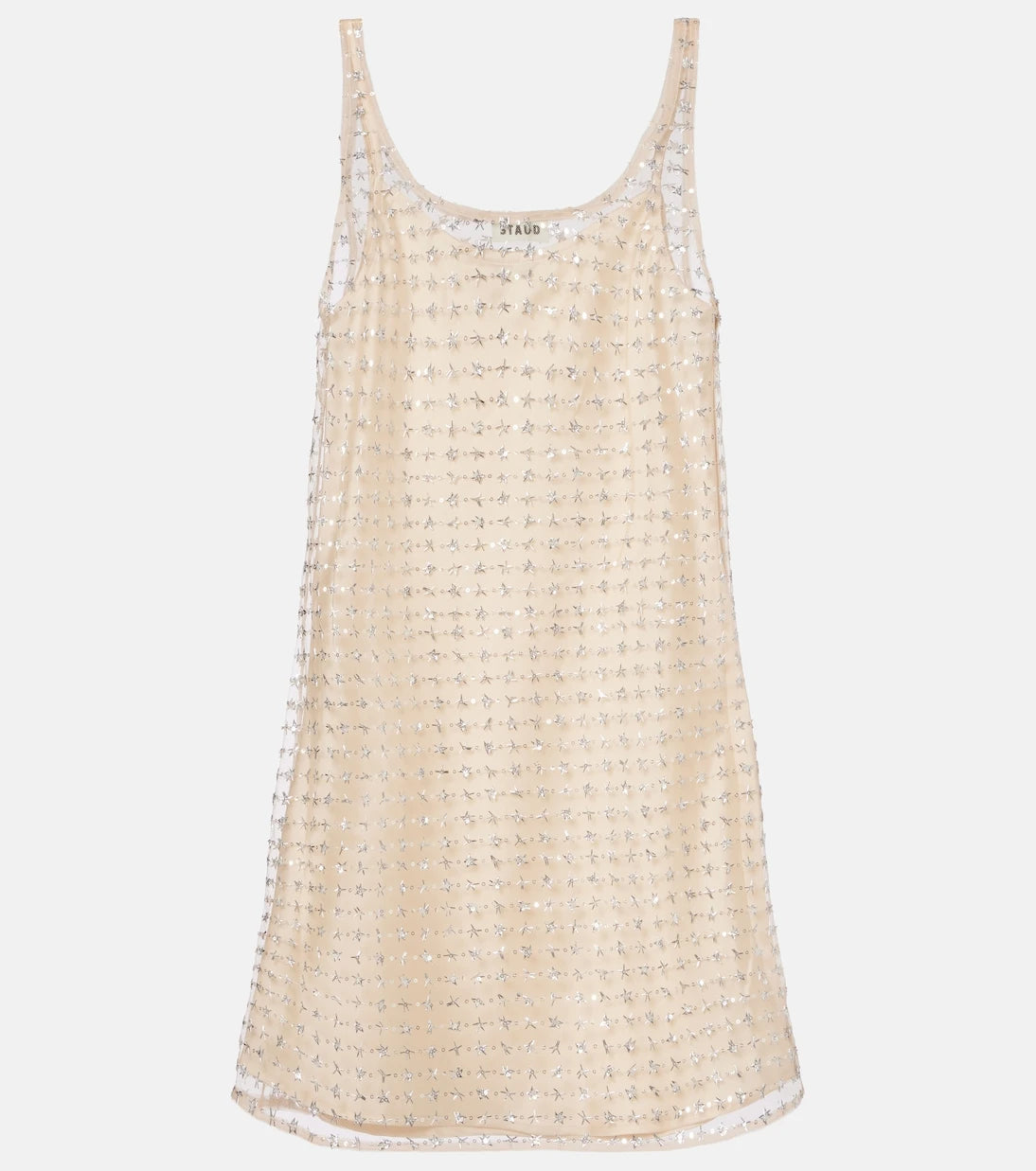 Staud - Aurielle sequined tulle minidress