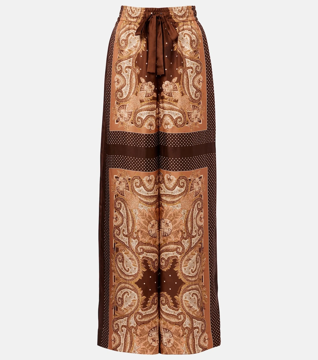 Zimmermann - Luna paisley silk palazzo pants