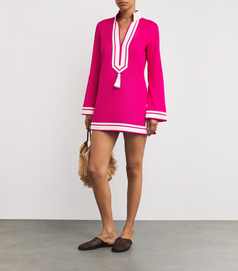 Pink Cotton Tunic Cover-Up