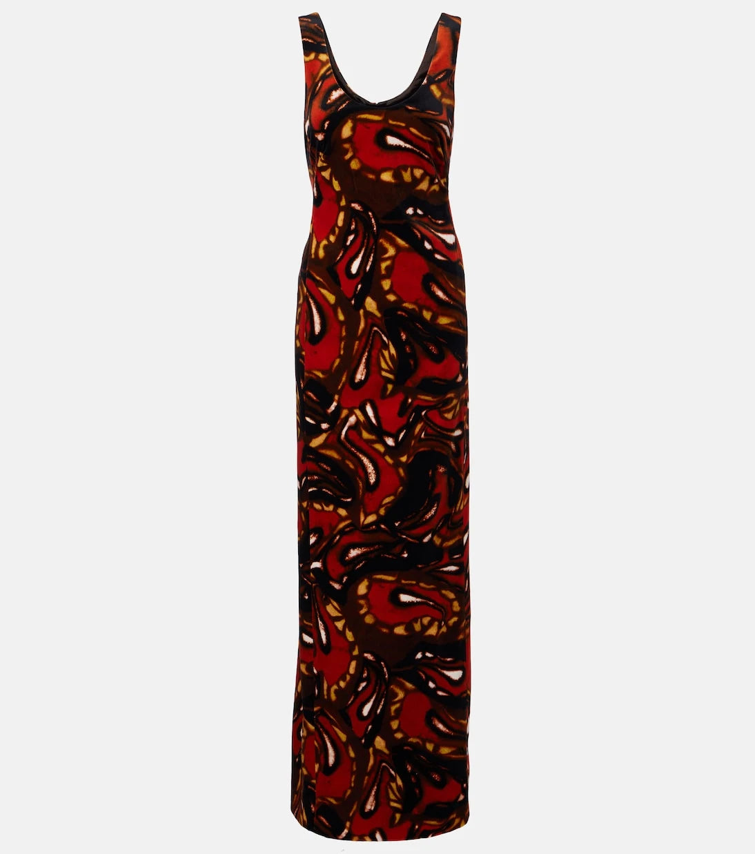 Dries Van Noten - Debant printed cotton-blend maxi dress
