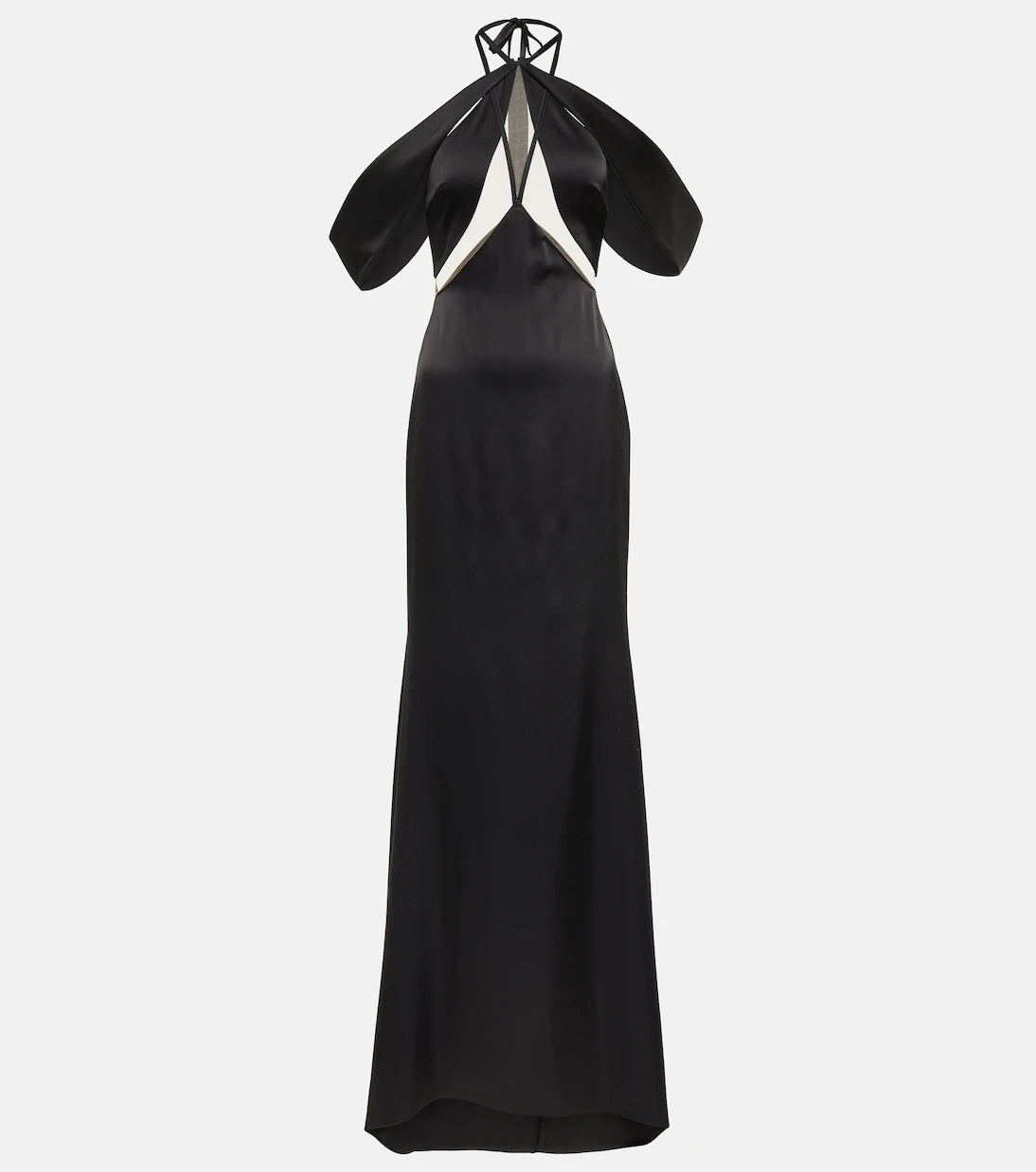 David Koma - Off-shoulder tulle gown