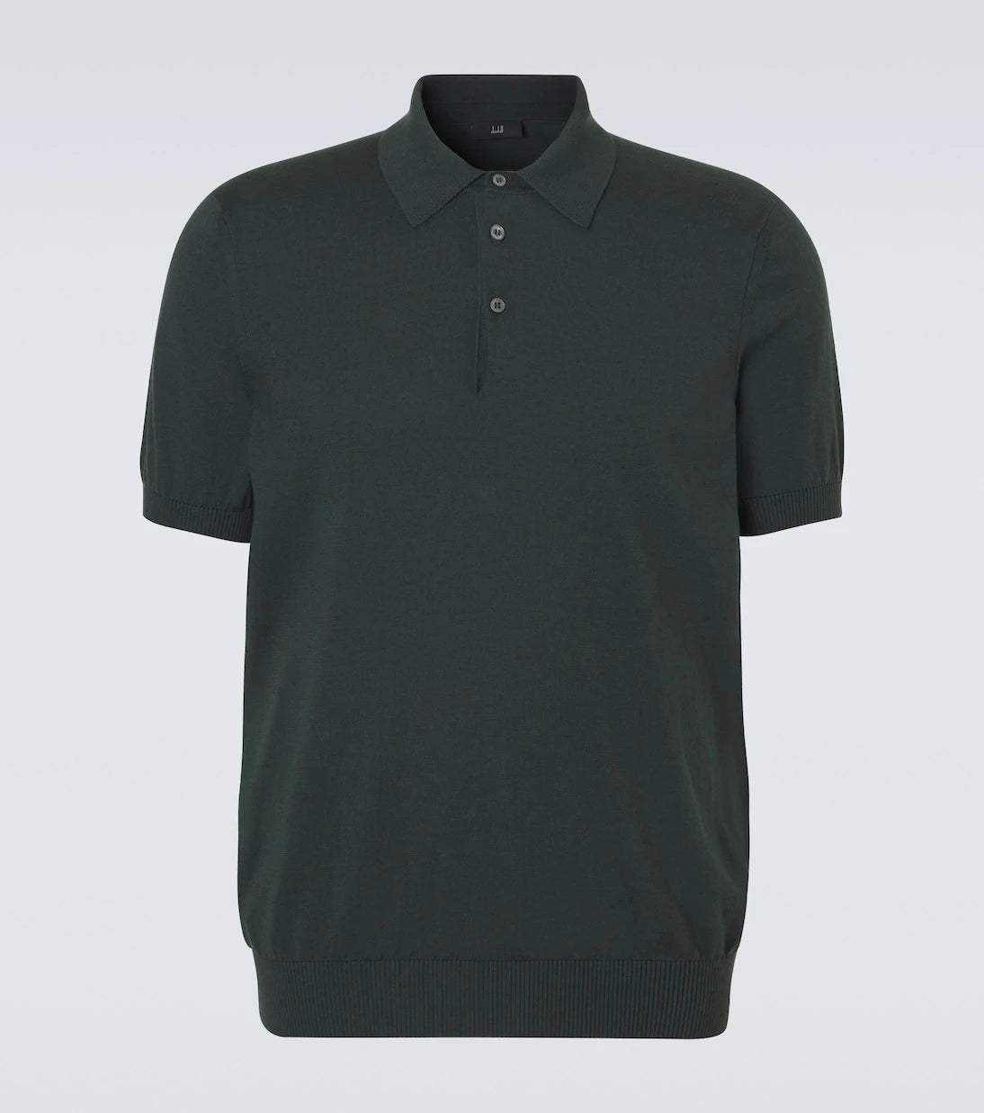 Dunhill - Cotton and silk polo sweater