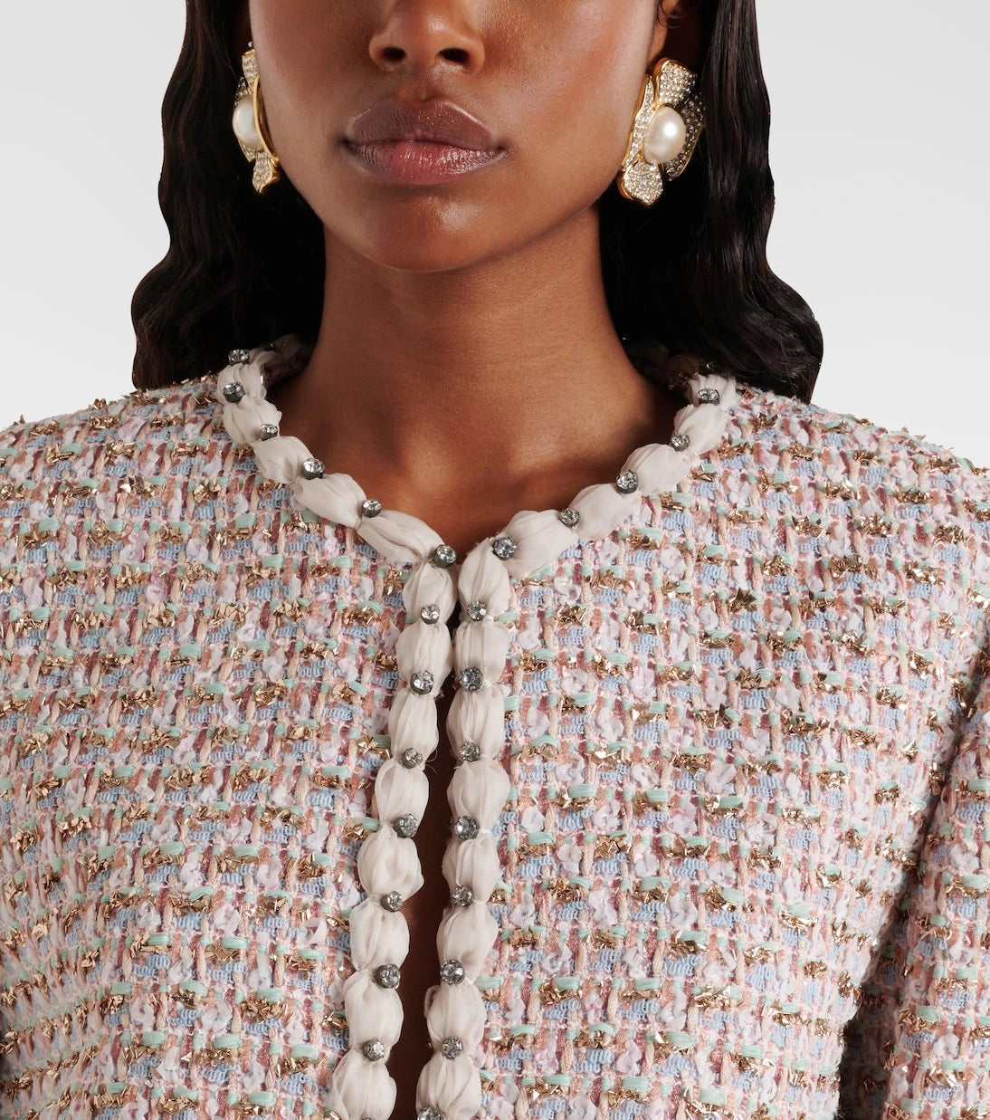 Valentino - San Fin Swarovski®-embellished earrings