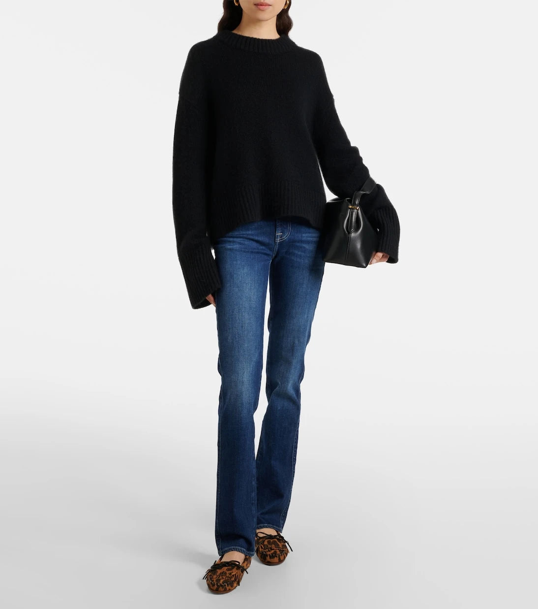 Paris Texas - Indie leopard-print suede loafers
