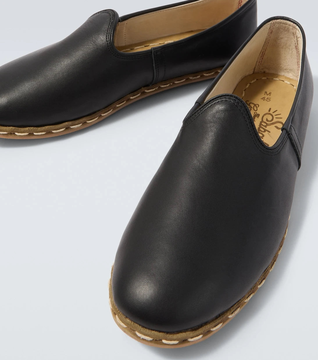 Sabah - Sabah leather slip-on shoes