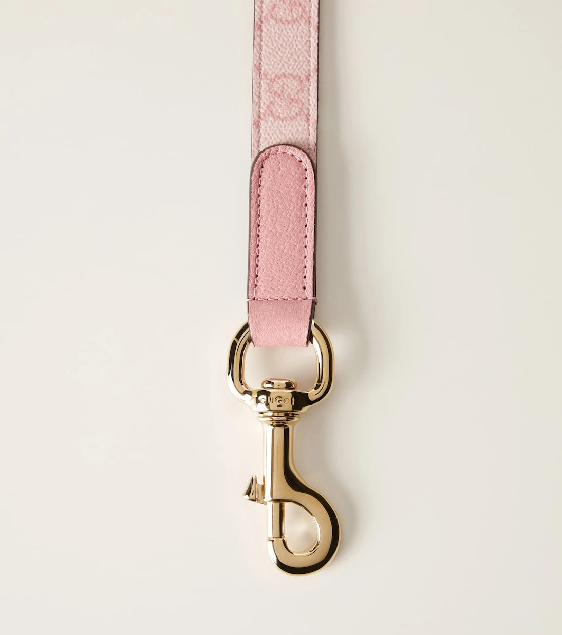 Gucci - مقود كلب GG بحواف جلدية