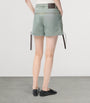 LOEWE Green Cotton Workwear Shorts