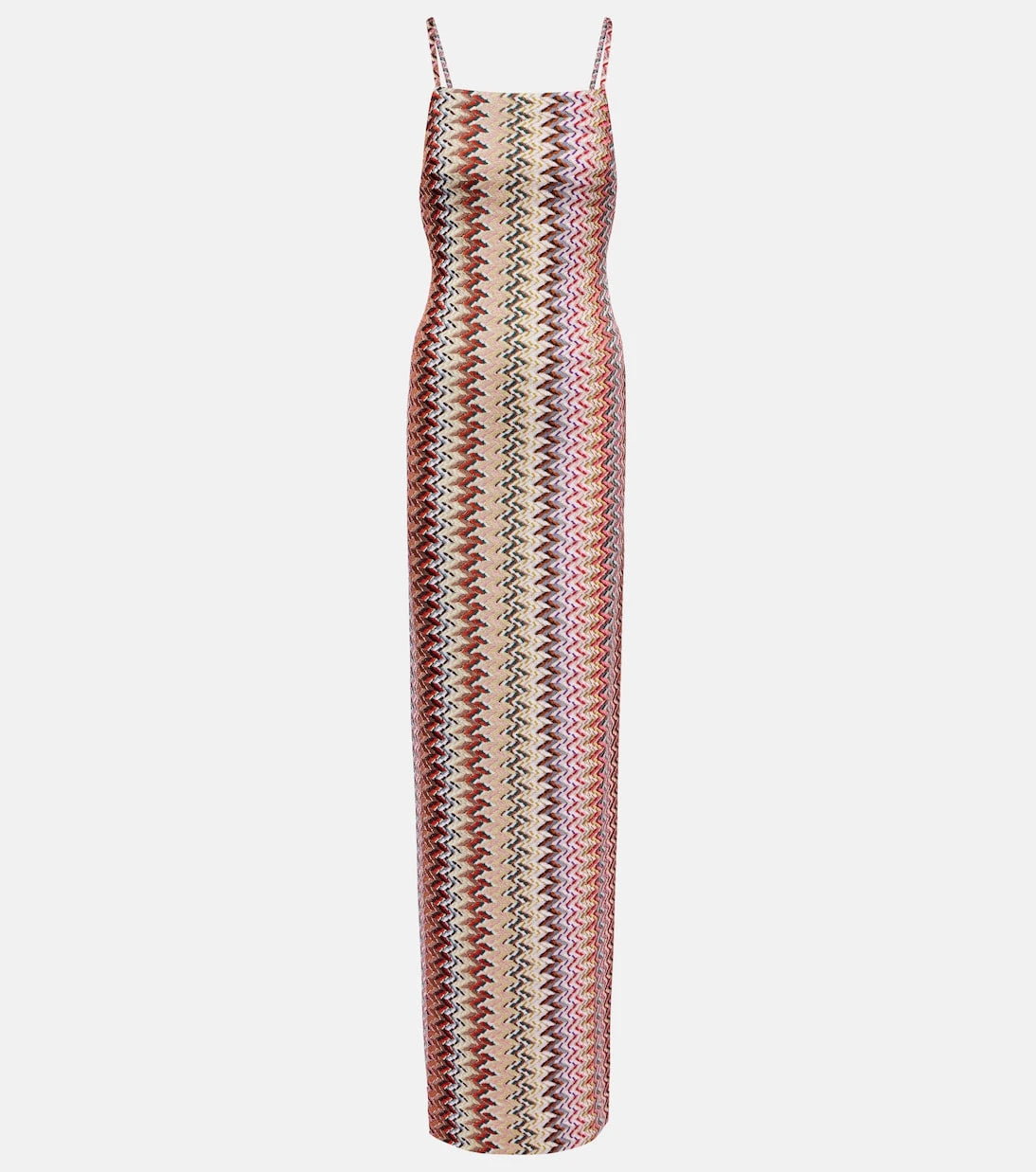 Missoni - Zigzag lamé maxi dress