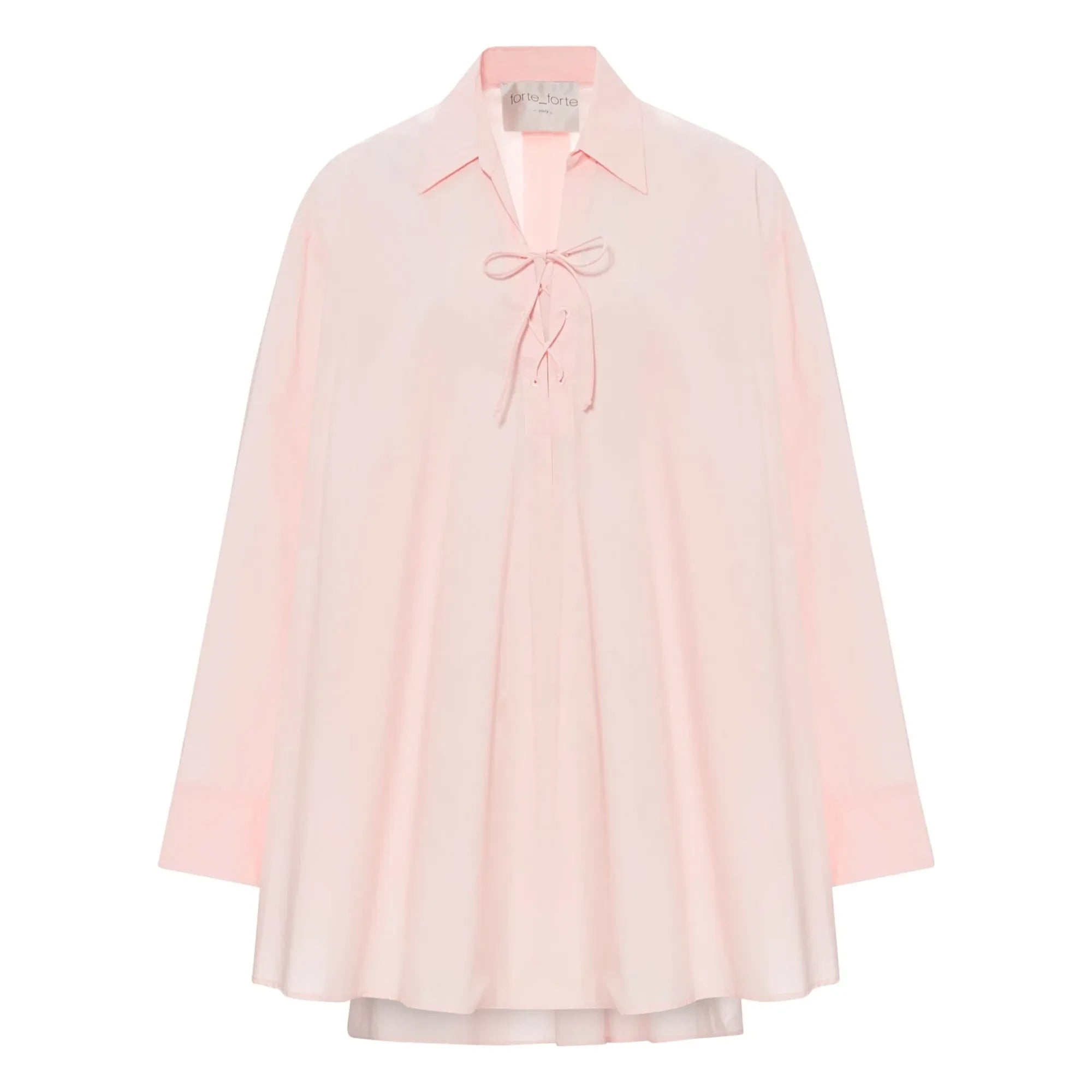 Forte Forte - Cotton Poplin Dress | Pale Pink
