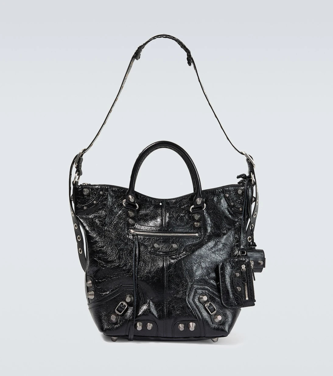 Balenciaga - Le Cagole Medium leather tote bag