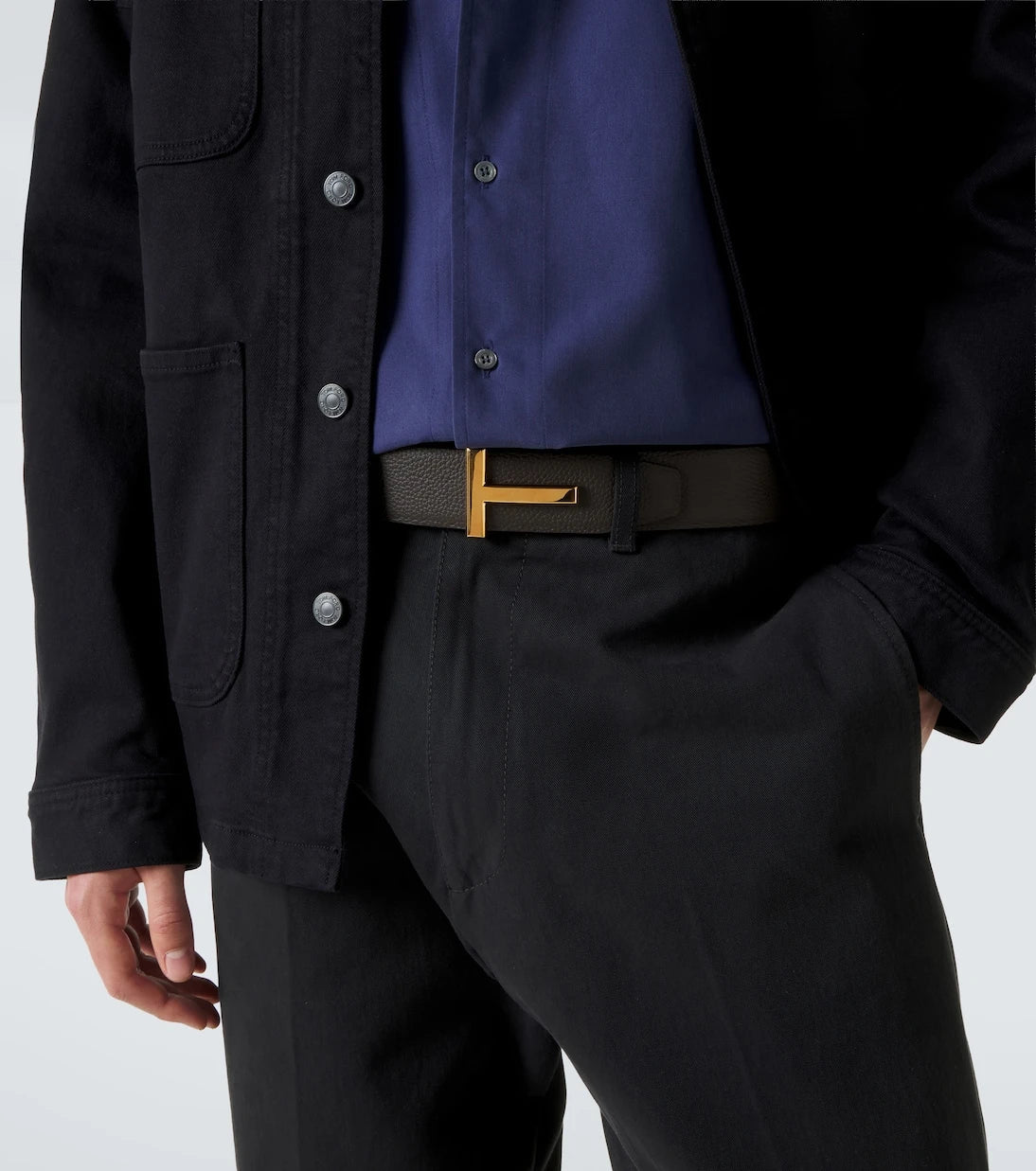 Tom Ford - T Icon reversible leather belt