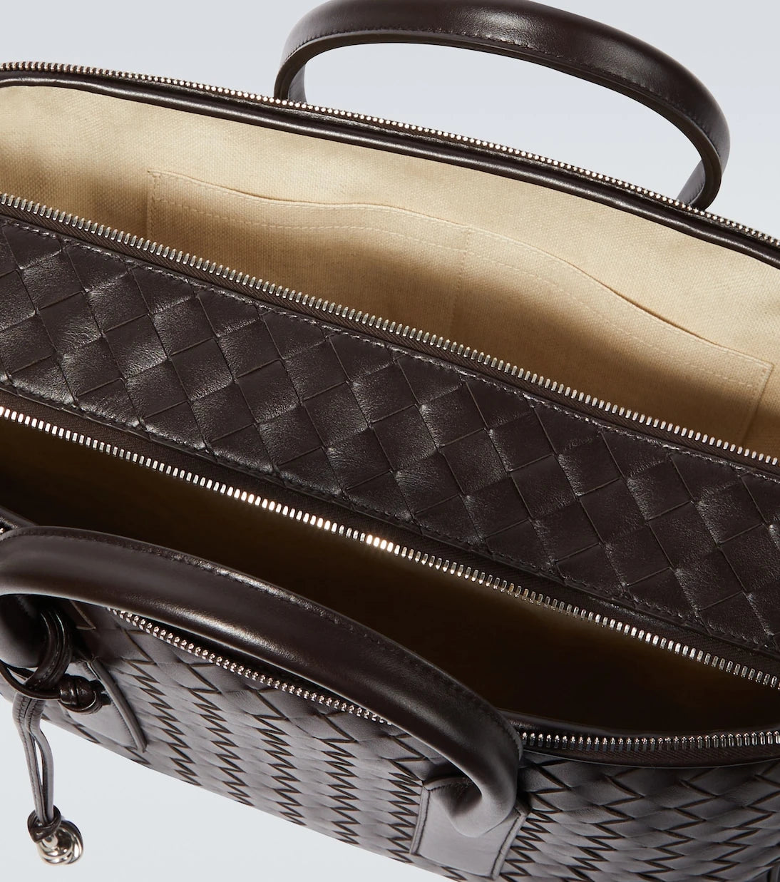 Bottega Veneta - حقيبة مستندات Intrecciato جلدية Getaway