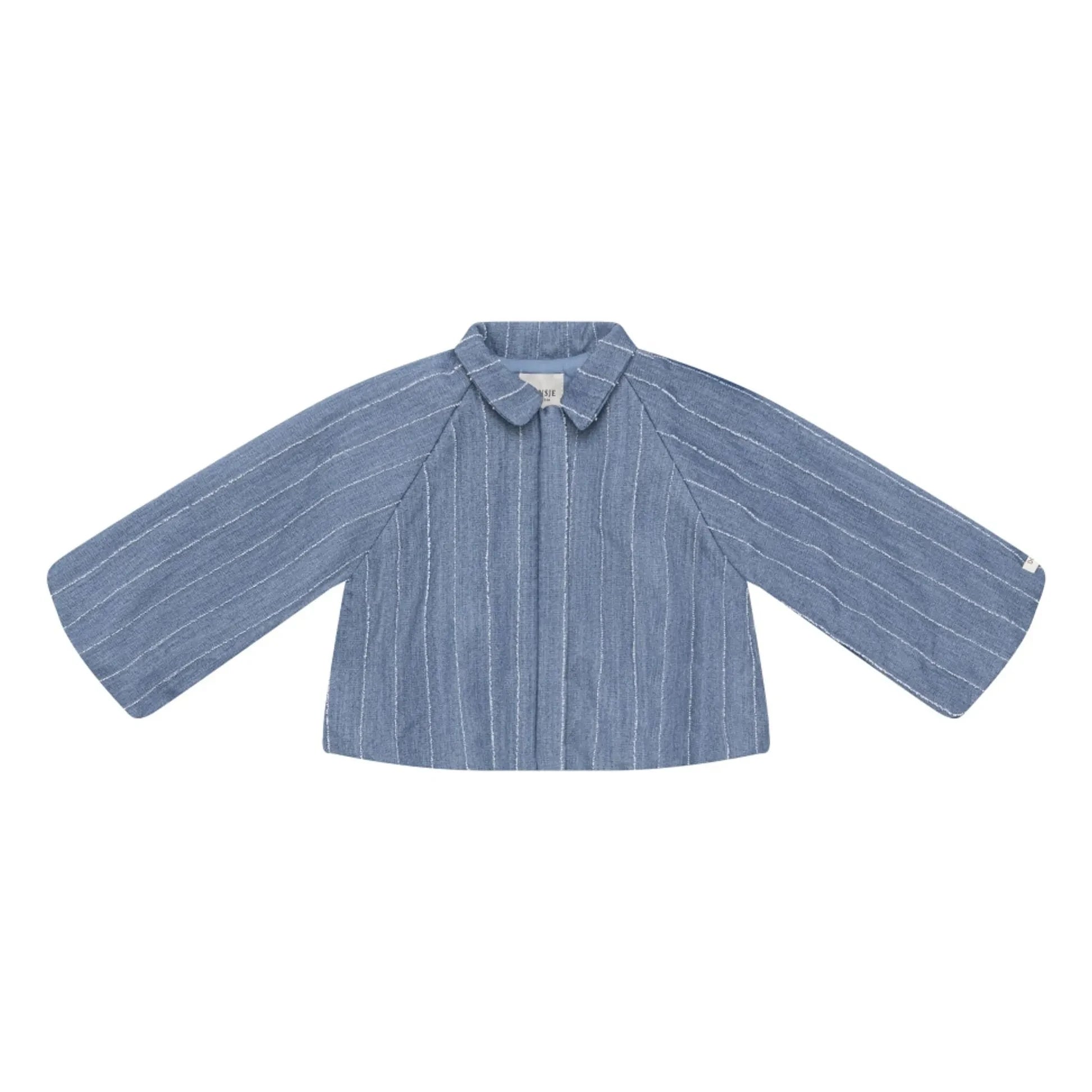 Donsje - Cyran Stripe Jacket | Denim blue