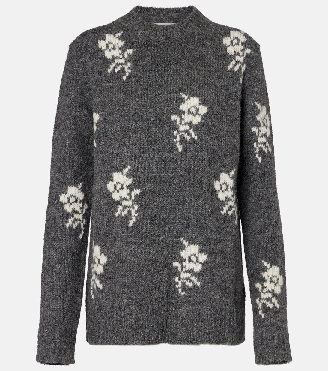 Jil Sander - Intarsia alpaca and wool-blend sweater