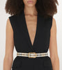 Burberry Neutral Check Belt