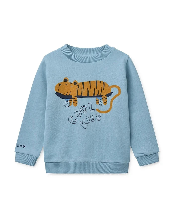 Детски памучен суичър Liewood Thora Placement Sweatshirt