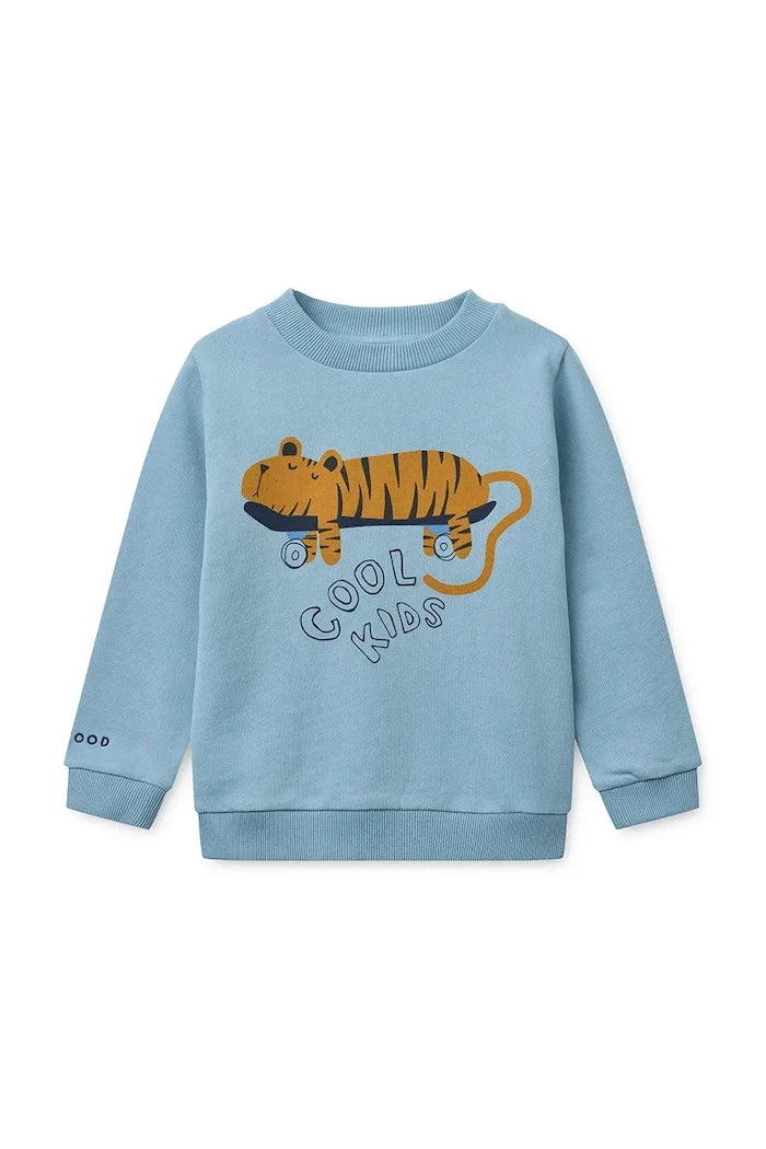 Детски памучен суичър Liewood Thora Placement Sweatshirt