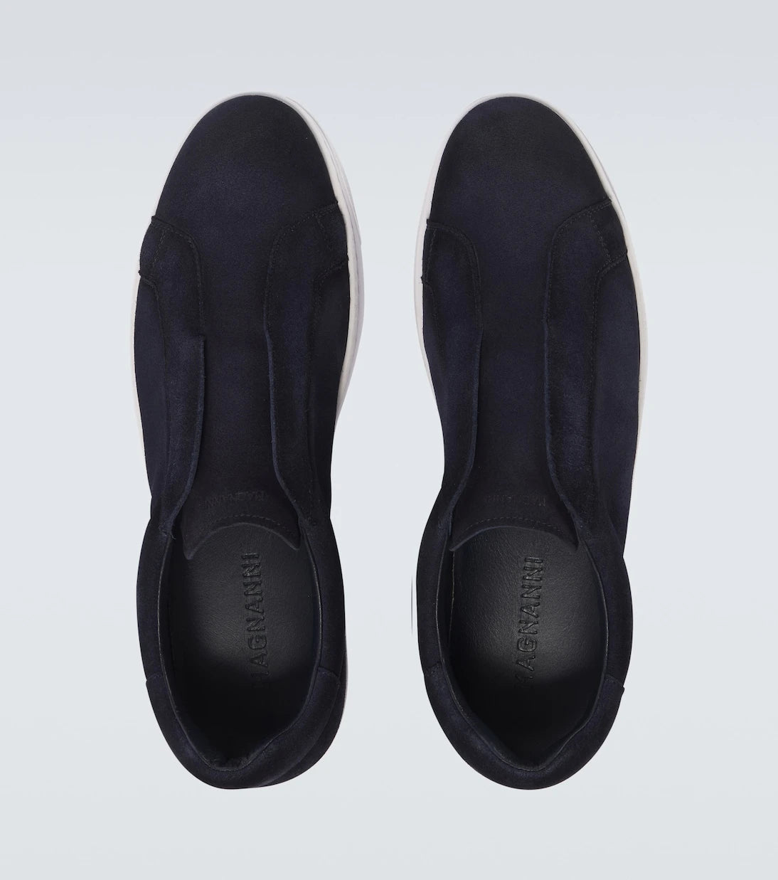 Magnanni - Open suede sneakers