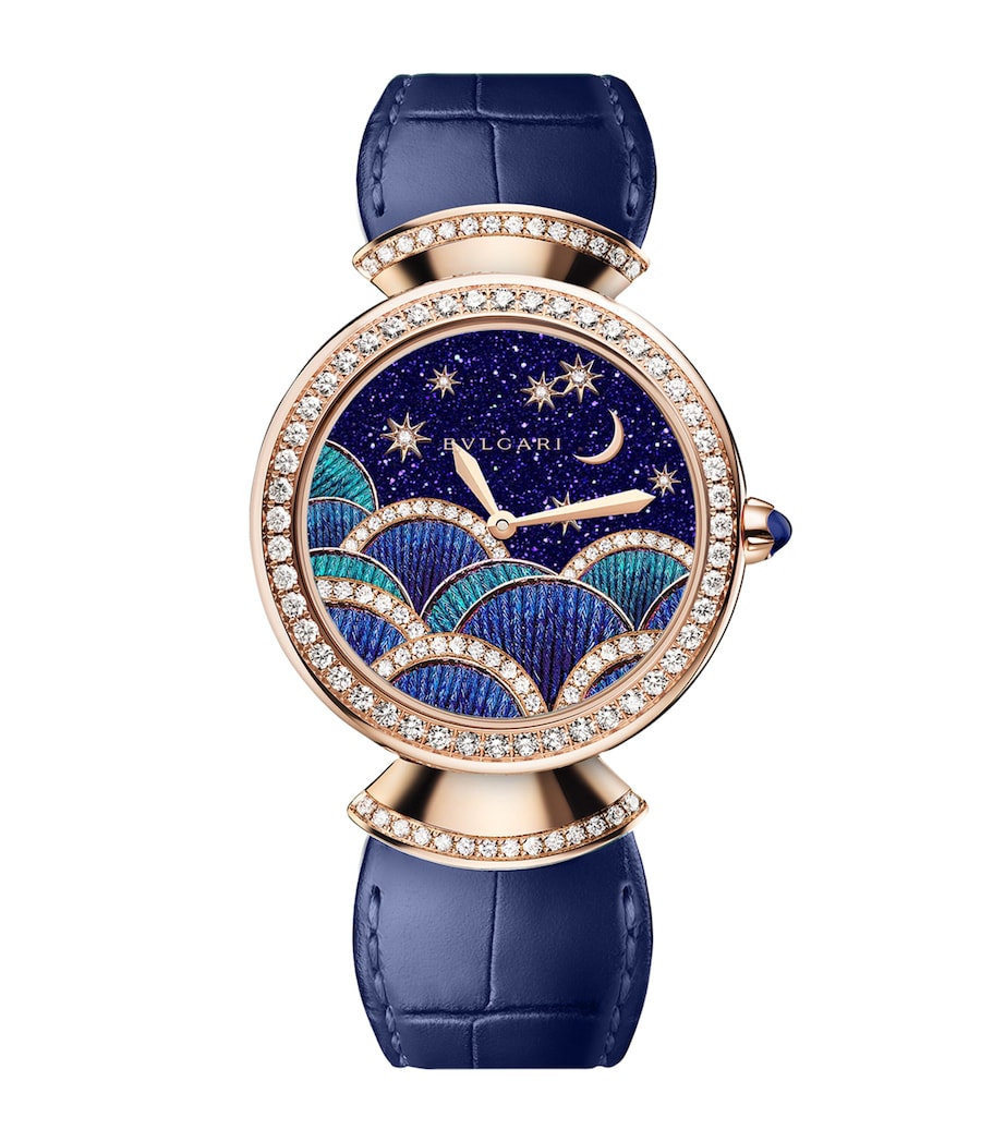 Rose Gold and Diamond Divas' Dream Watch 33mm