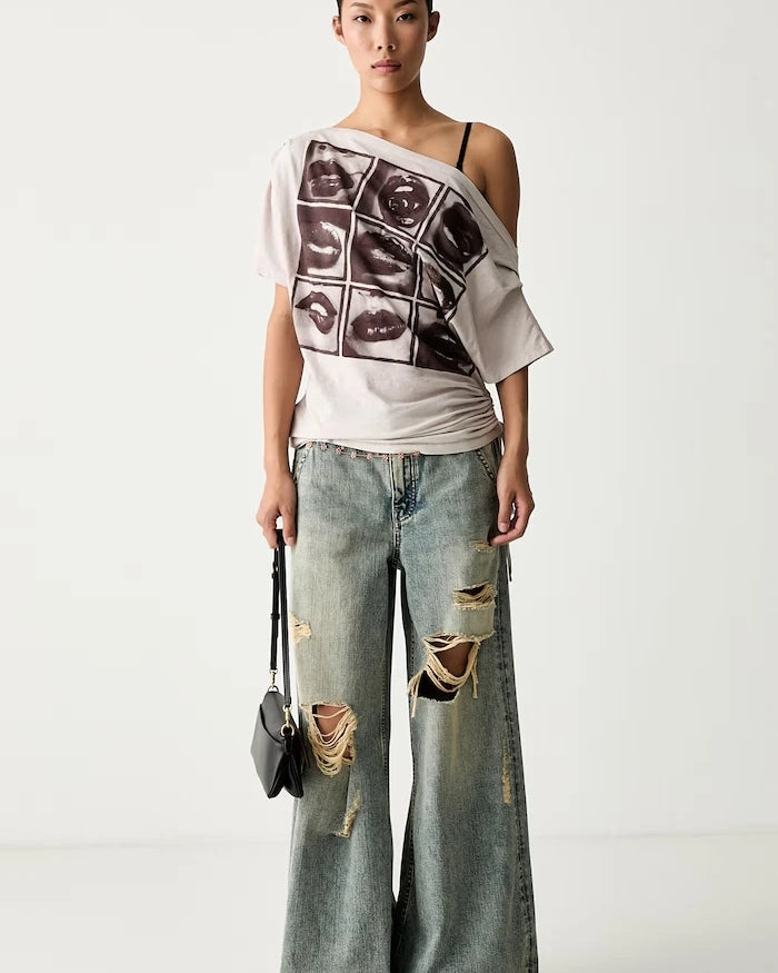 Miss Sixty wide leg kadın jeans
