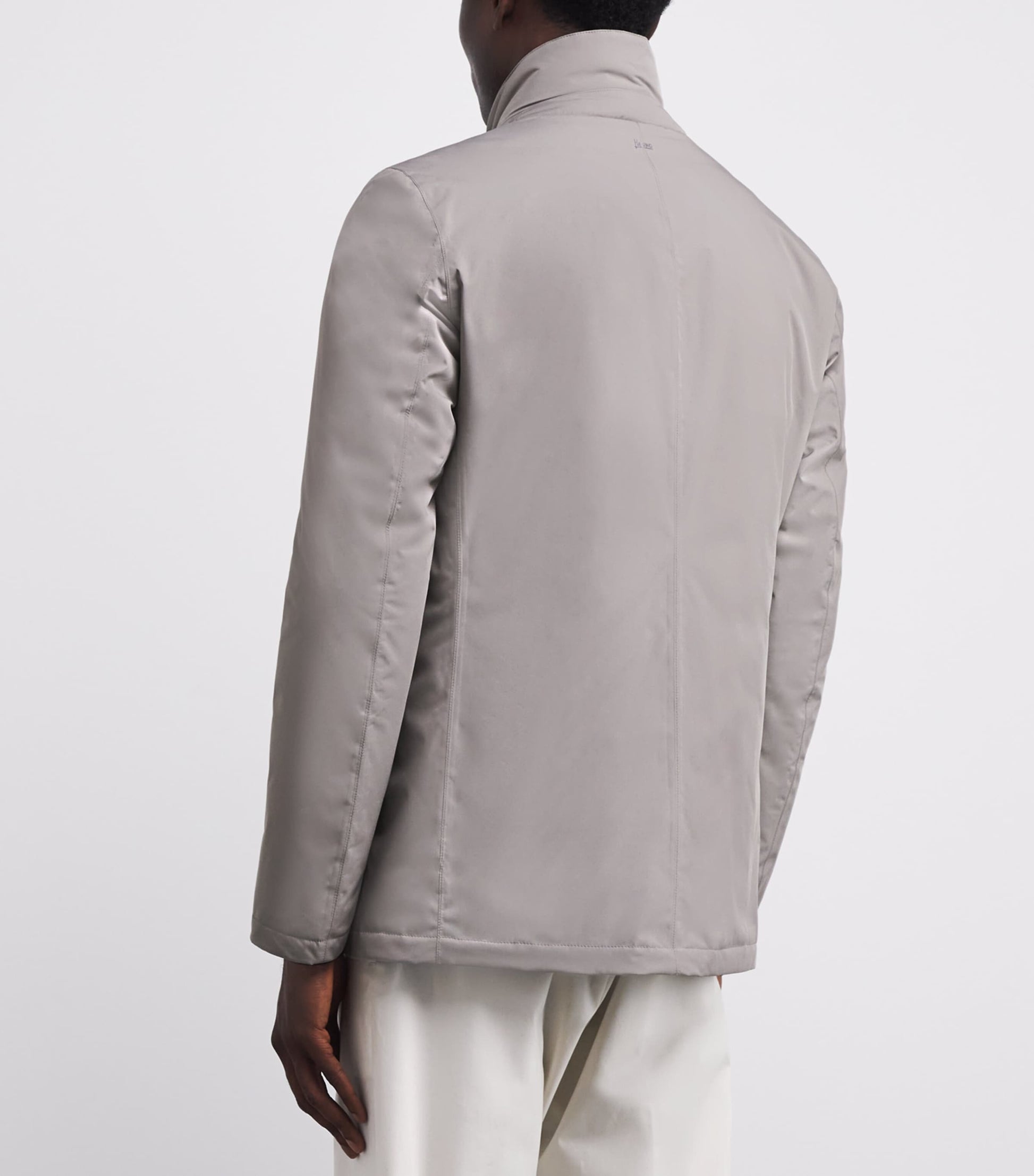 Herno Grey Windstopper Parka