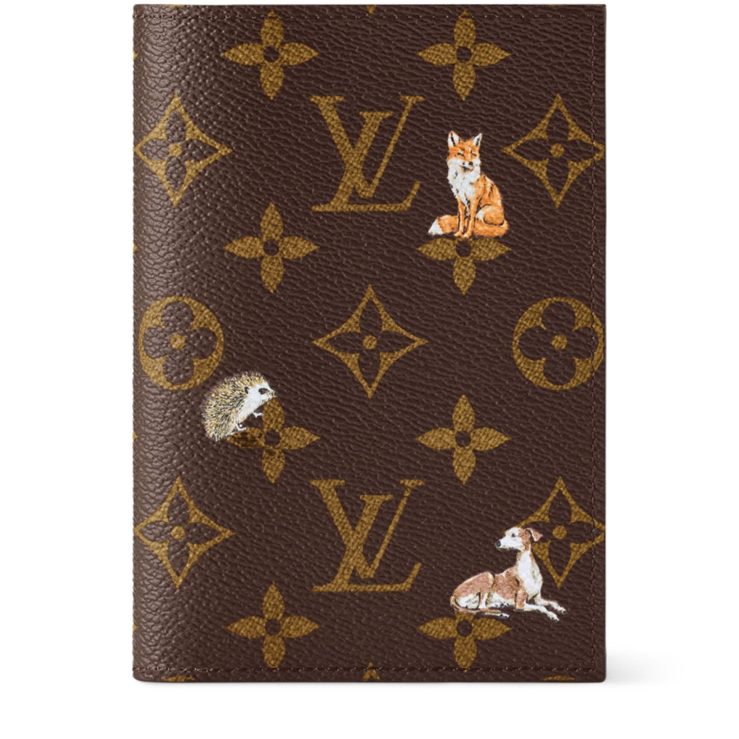 LOUIS VUITTON Canvas Passport Cover
