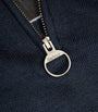 Cotton Half-Zip Sweater NAVY