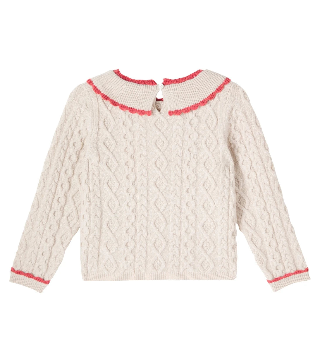 Bebe Organic - Sienna cable-knit wool-blend sweater