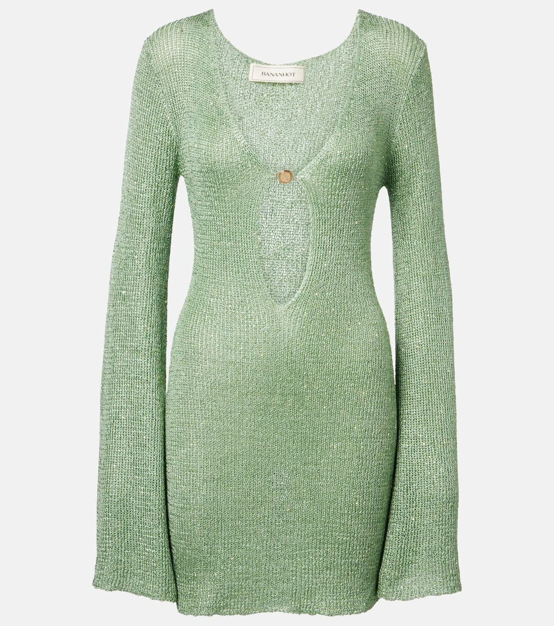 Bananhot - Rey sequined knitted minidress
