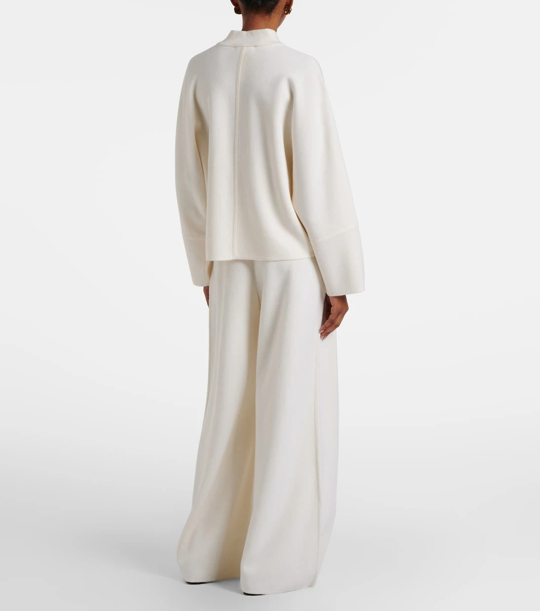 Max Mara - Bora virgin wool wide-leg pants