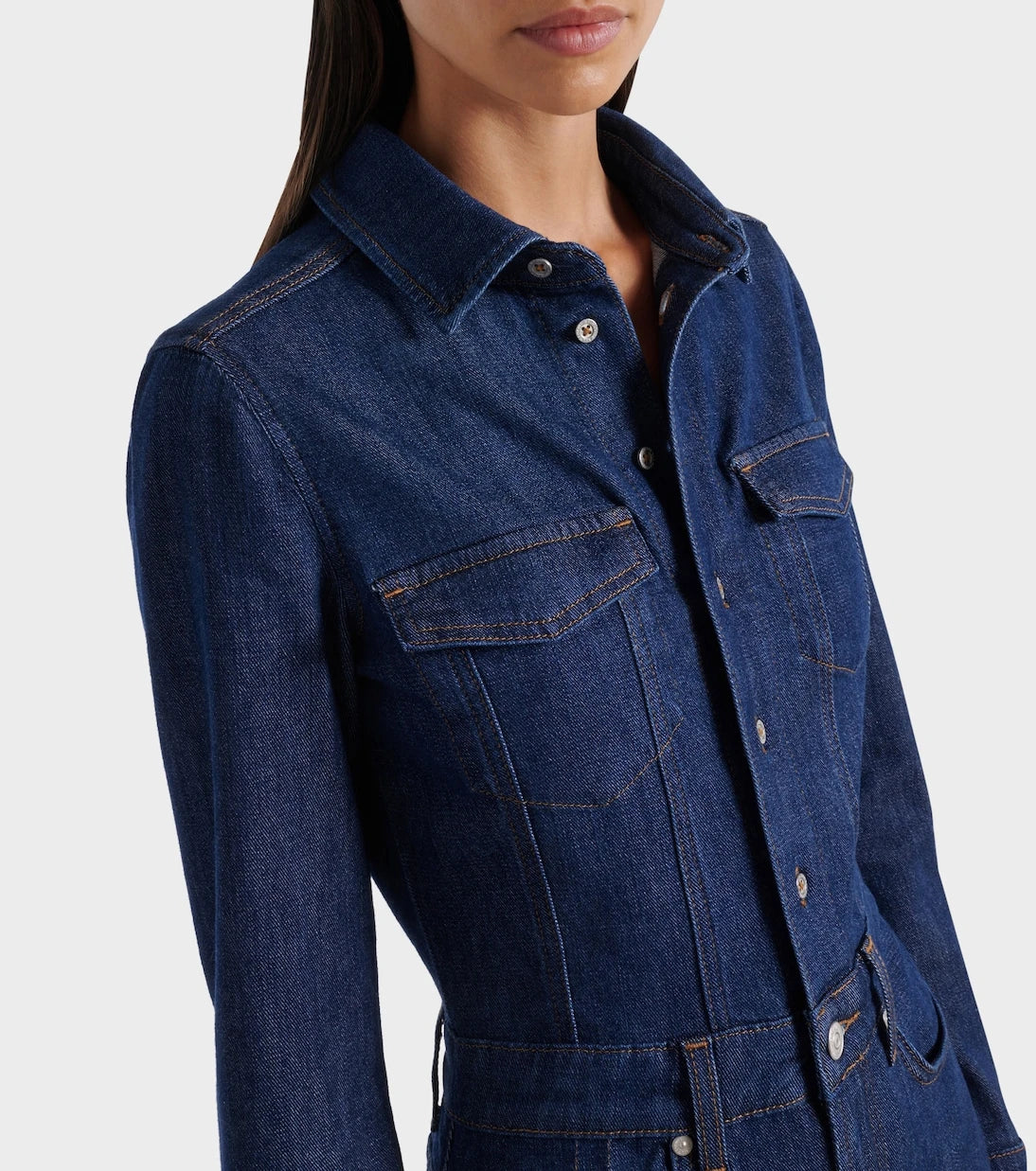7 For All Mankind - Denim shirt dress