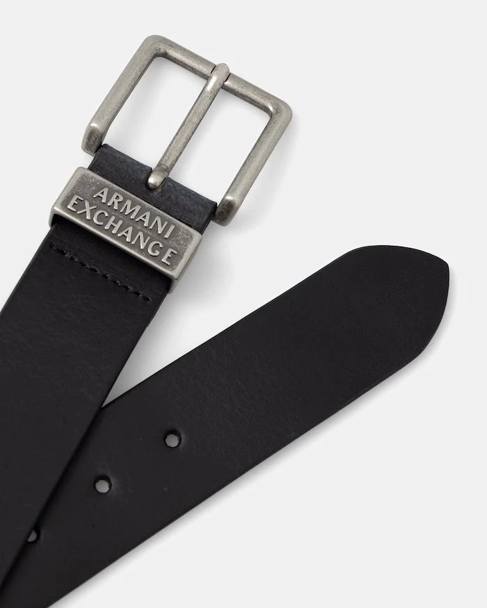 Armani Exchange Erkek Deri Kemer