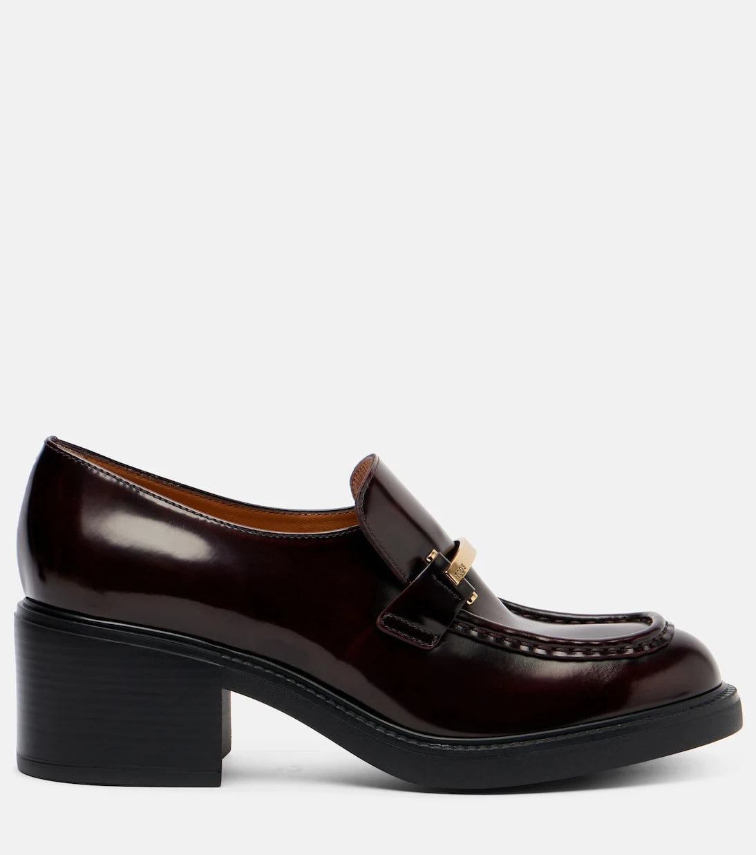 Tod's - 60 leather loafer pumps