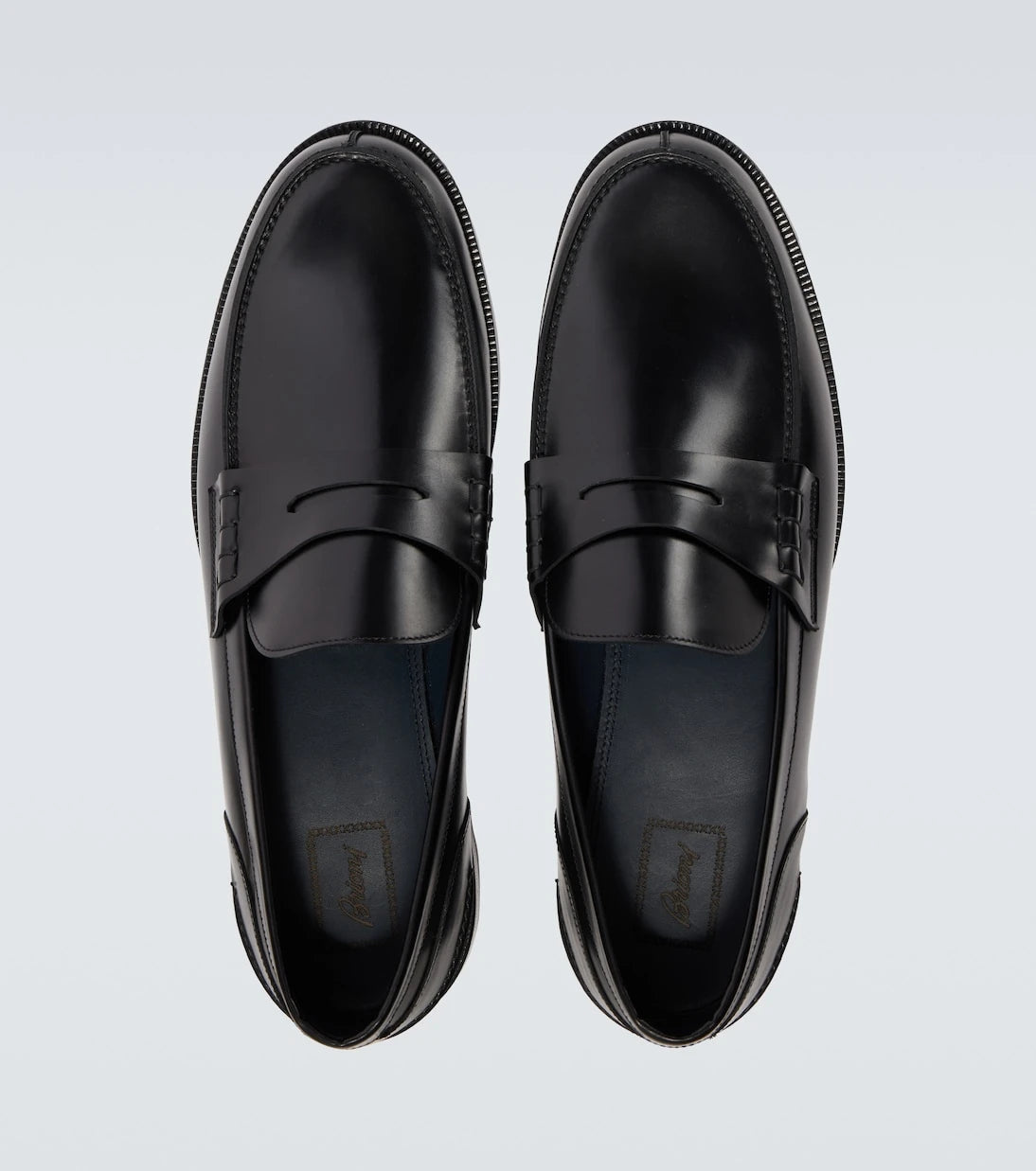 Brioni - Leather loafers