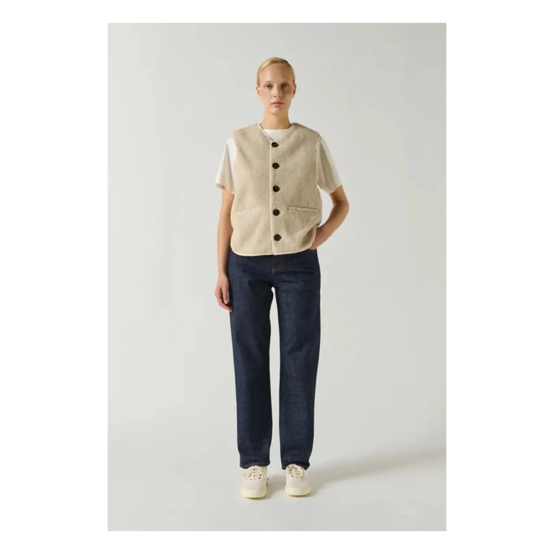 Soeur - Fusil Sherpa Jacket | Ecru