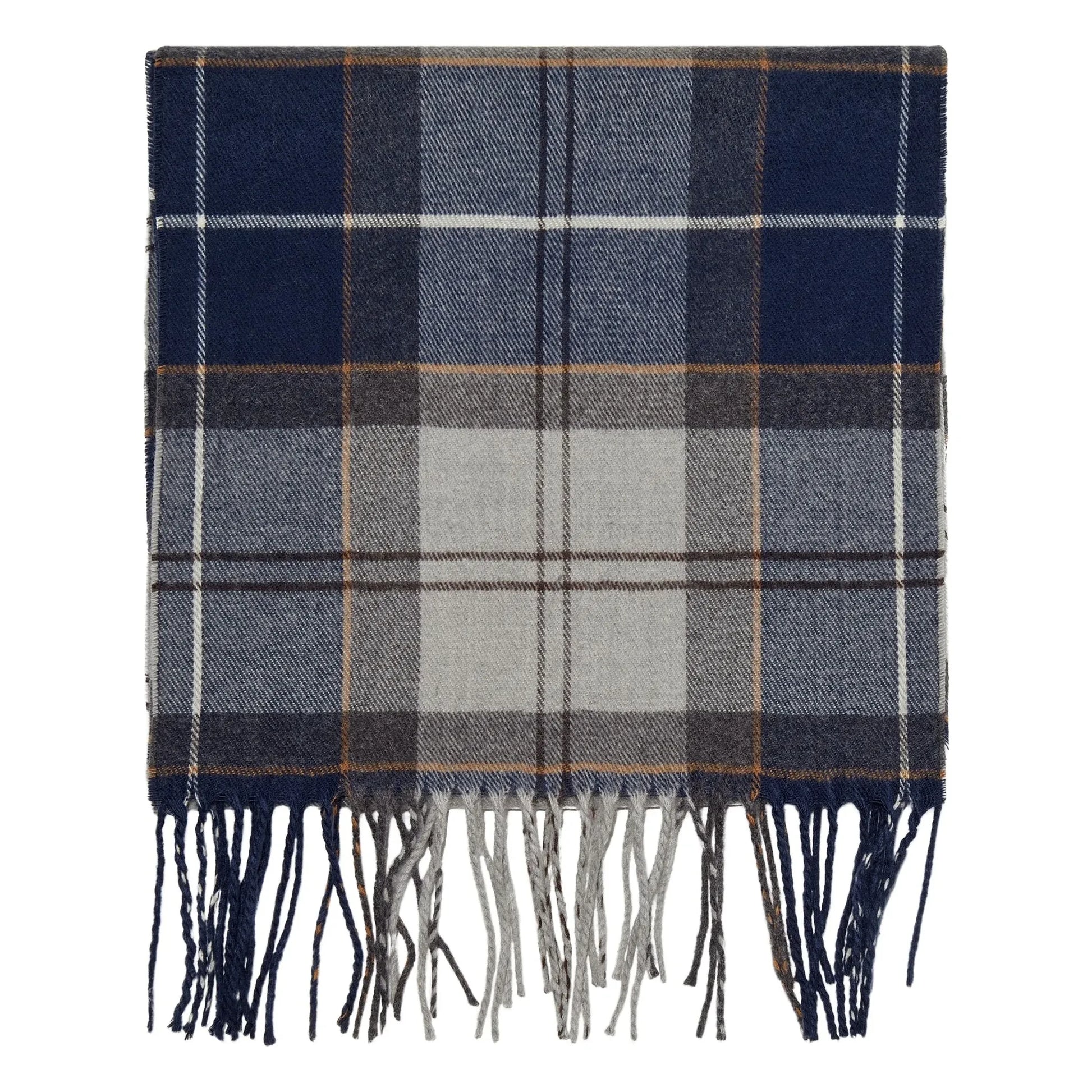 Barbour - Galingale Tartan Scarf  | Grey blue