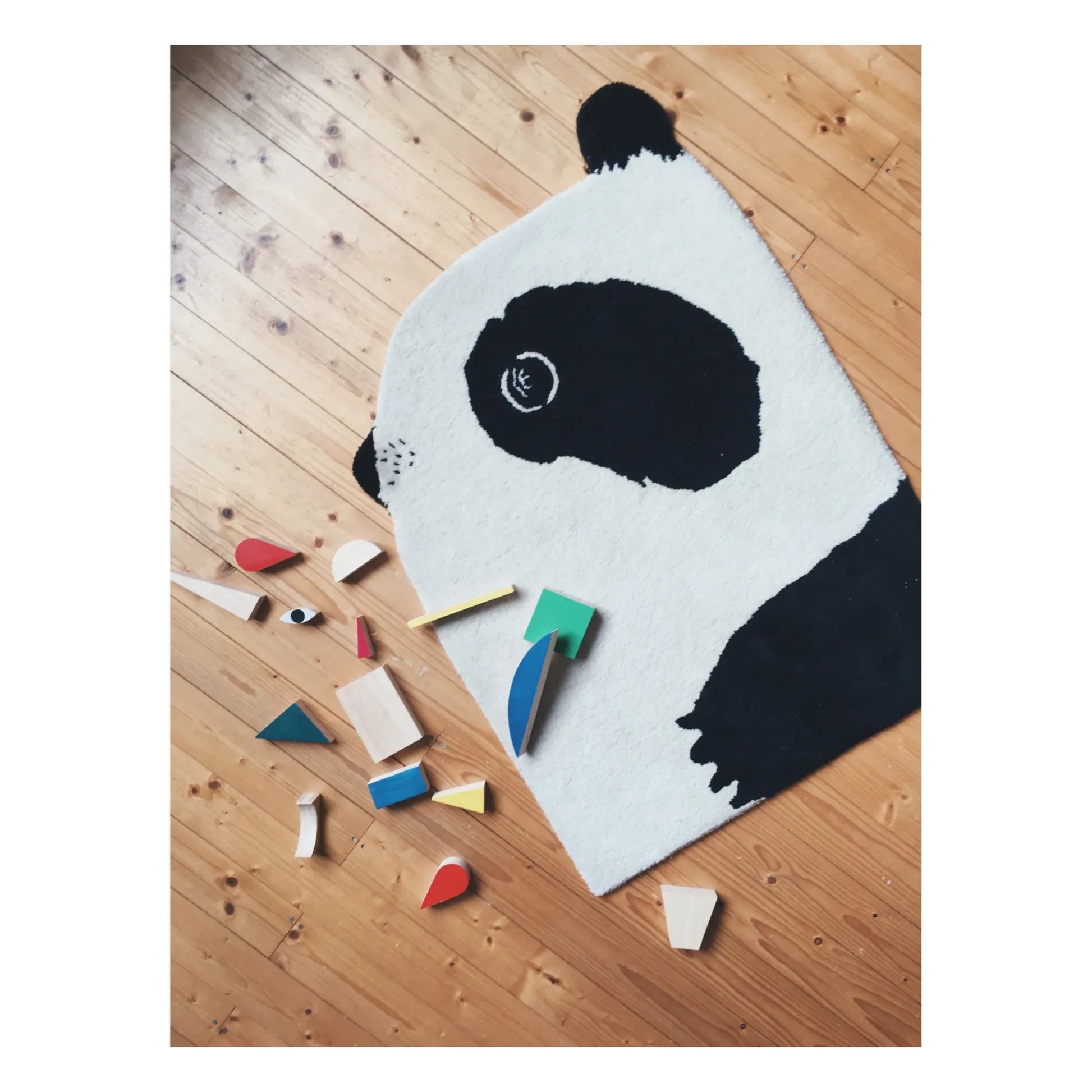 EO - Panda Woolen Rug