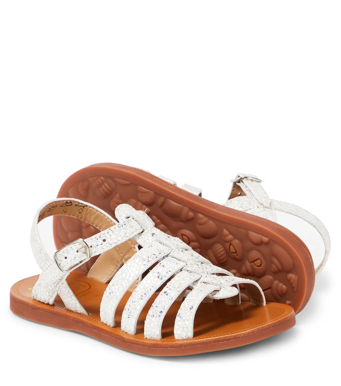 Pom d'Api - Plagette Strap leather sandals