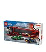 F1 Truck with RB20 & AMR24 F1 Cars 60445