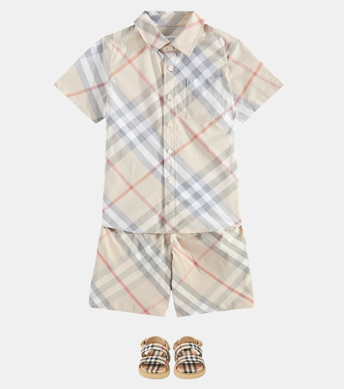 Burberry Kids - Burberry Check cotton shirt