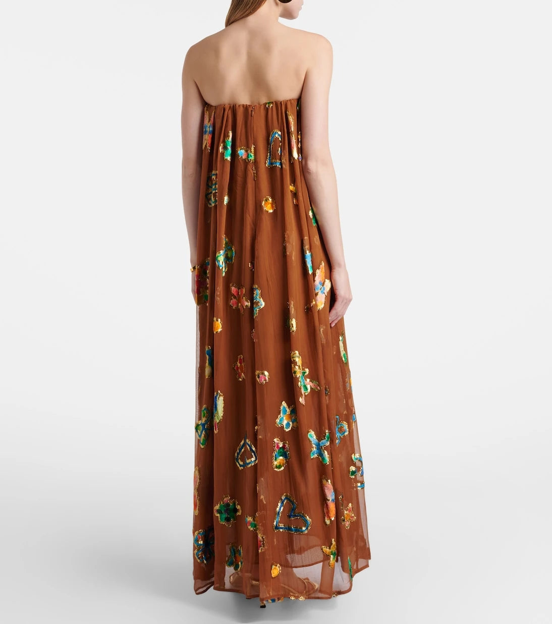 Alémais - Silk-blend gown