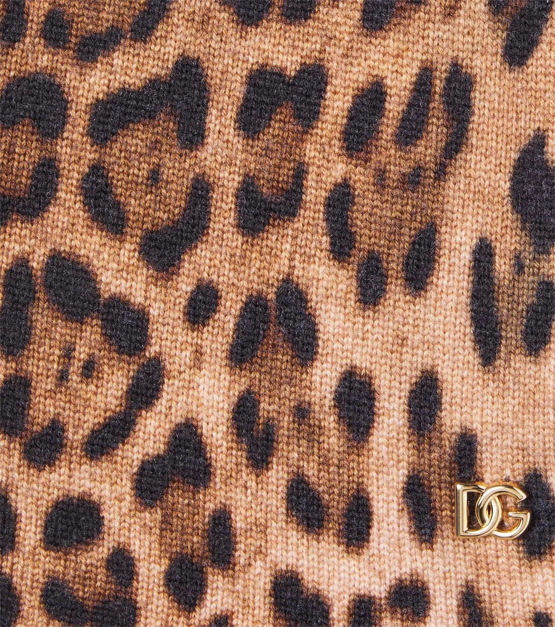 Dolce&Gabbana Kids - Leopard-print virgin wool skirt