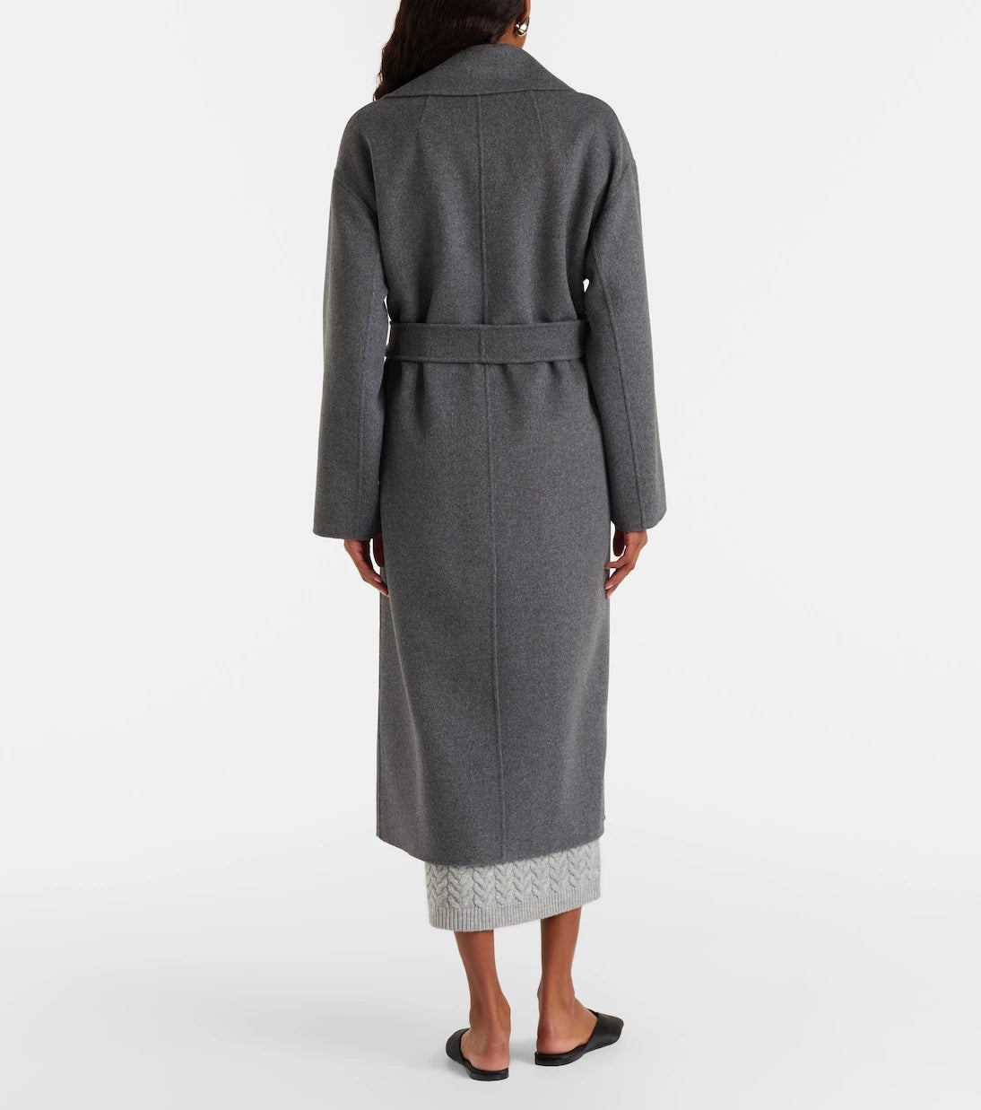'S Max Mara - Hobby virgin wool wrap coat