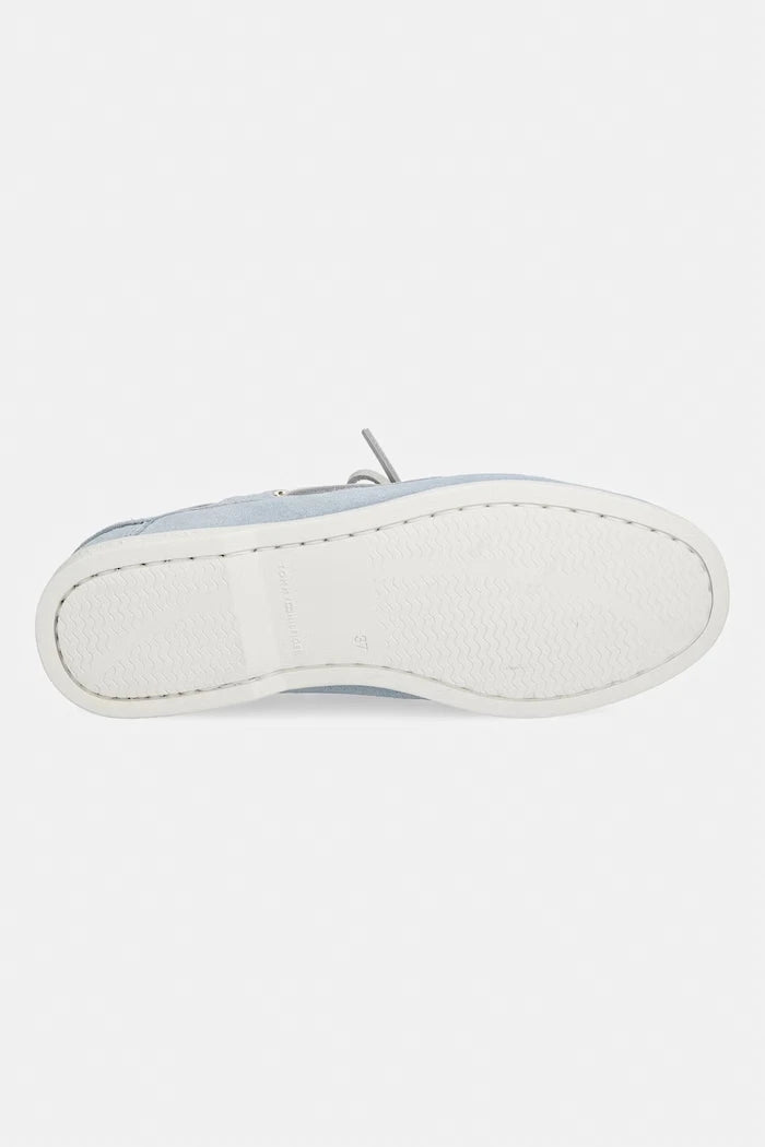 Tommy Hilfiger kadın süet mokasen HILFIGER SUEDE BOAT SHOE