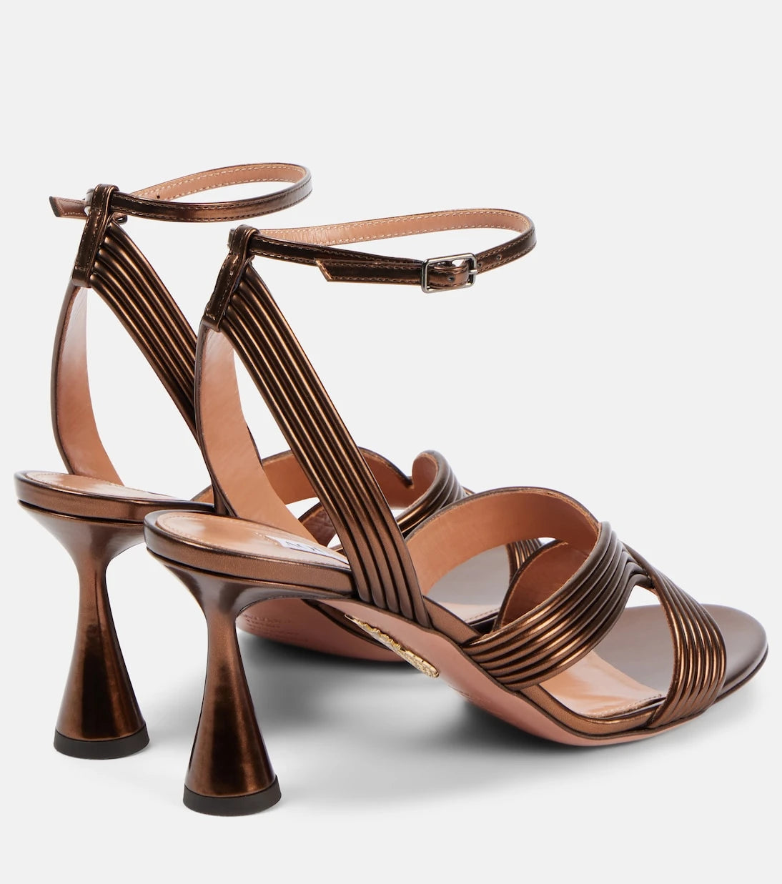 Aquazzura - Daryl 75 leather sandals