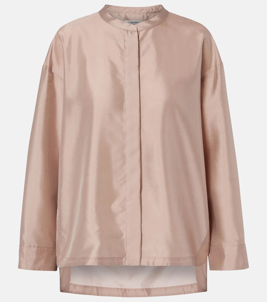 'S Max Mara - قميص Racconto من الساتان