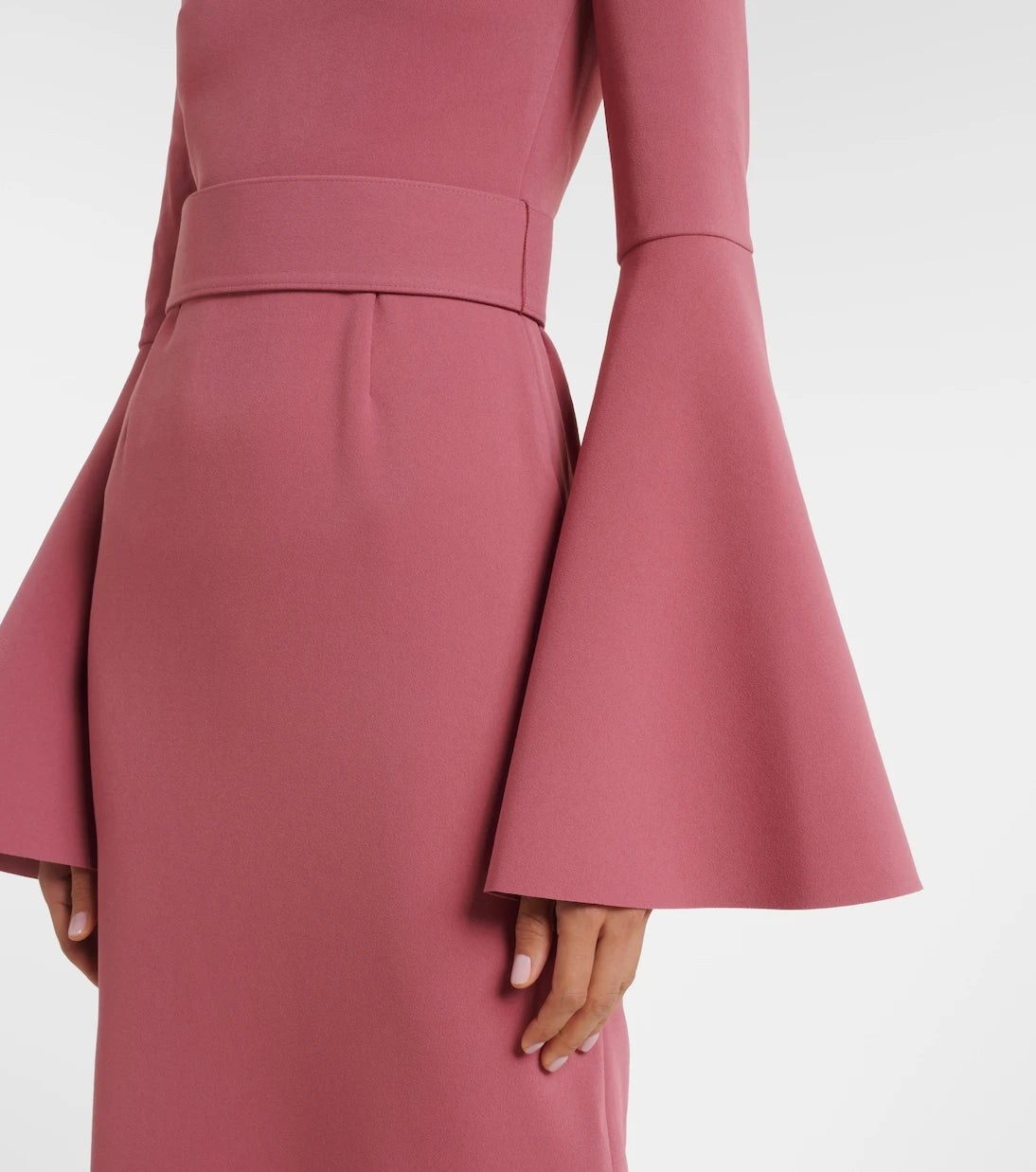 Solace London - Theia belted gown