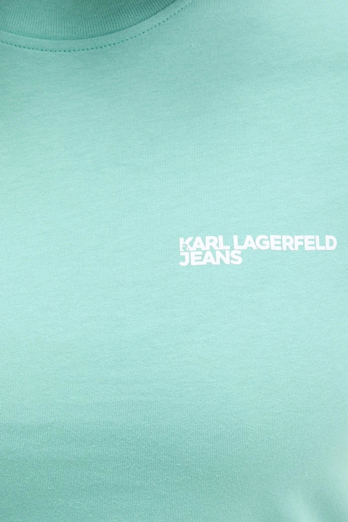 Karl Lagerfeld Jeans kadın pamuklu tişört